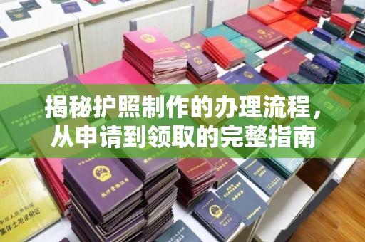 肥东揭秘护照制作的办理流程，从申请到领取的完整指南