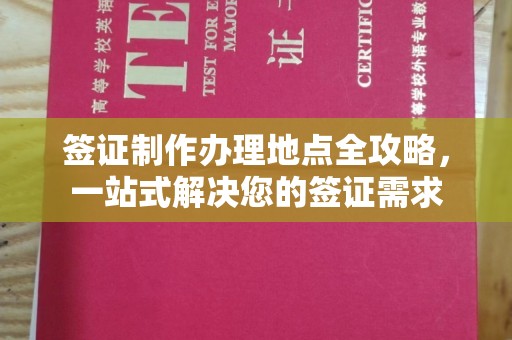 肥东签证制作办理地点全攻略，一站式解决您的签证需求